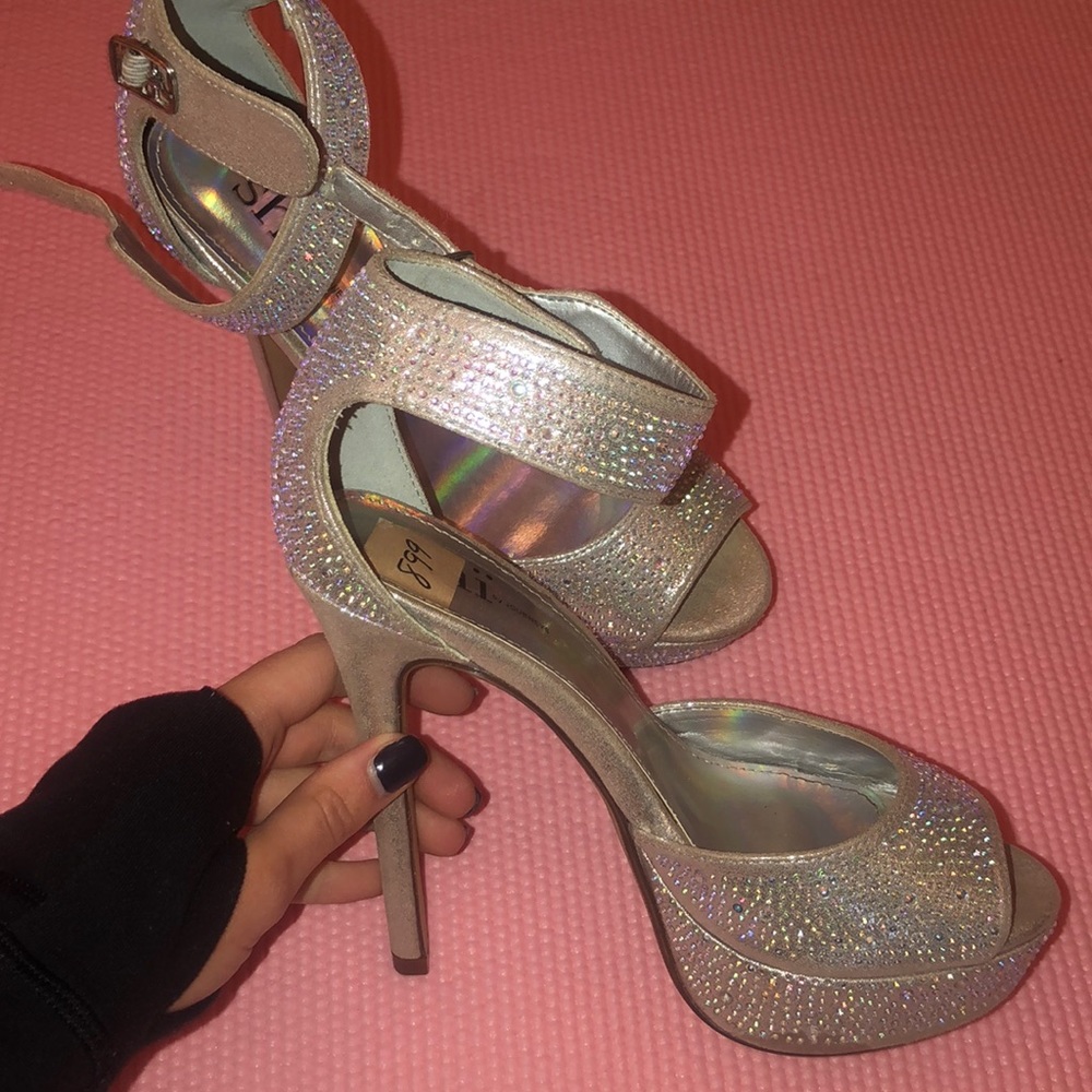 sparkley heels